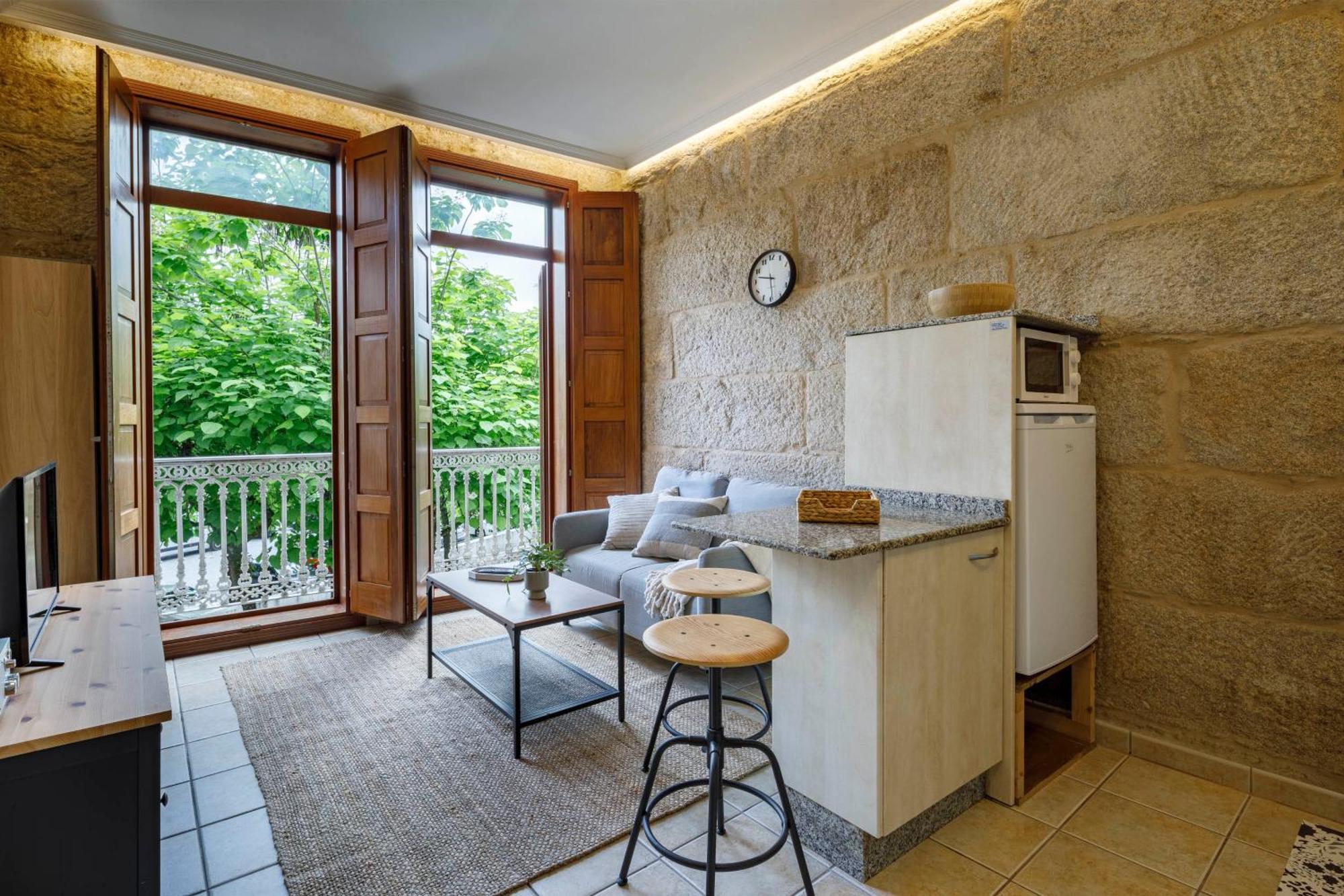 Con Encanto En El Casco Antiguo By Cabana Rentals Vigo Exterior foto